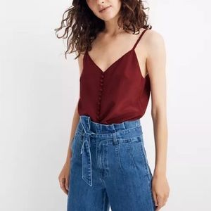 NWT Madewell | Silk Button Up Blouse